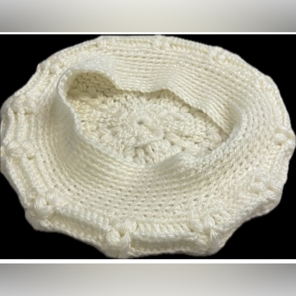 Beret Hat - Hand Made -French Beret -Solid Color Beret Cap for Women Girls - Picture 3 of 9